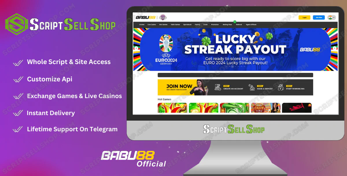 Babu88 Betting Site Script Source Code