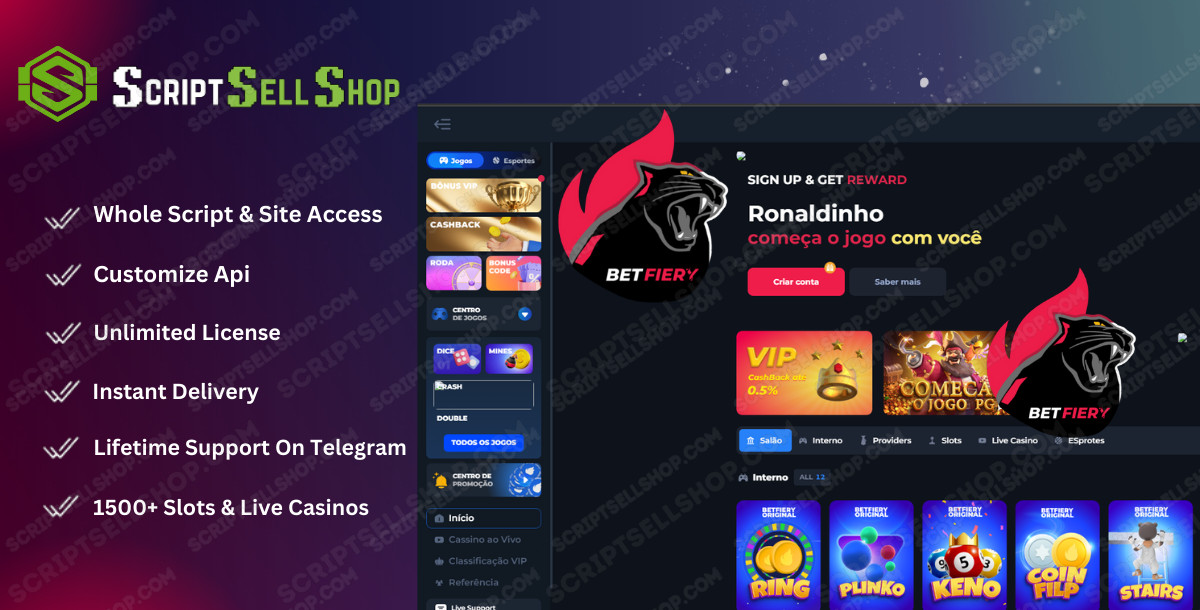 Betfiery Betting Site Script Source Code