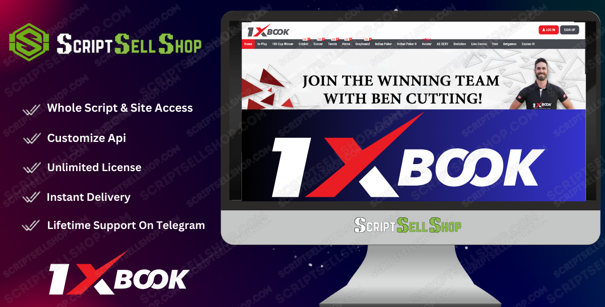 1xbook Betting Site Script Source Code
