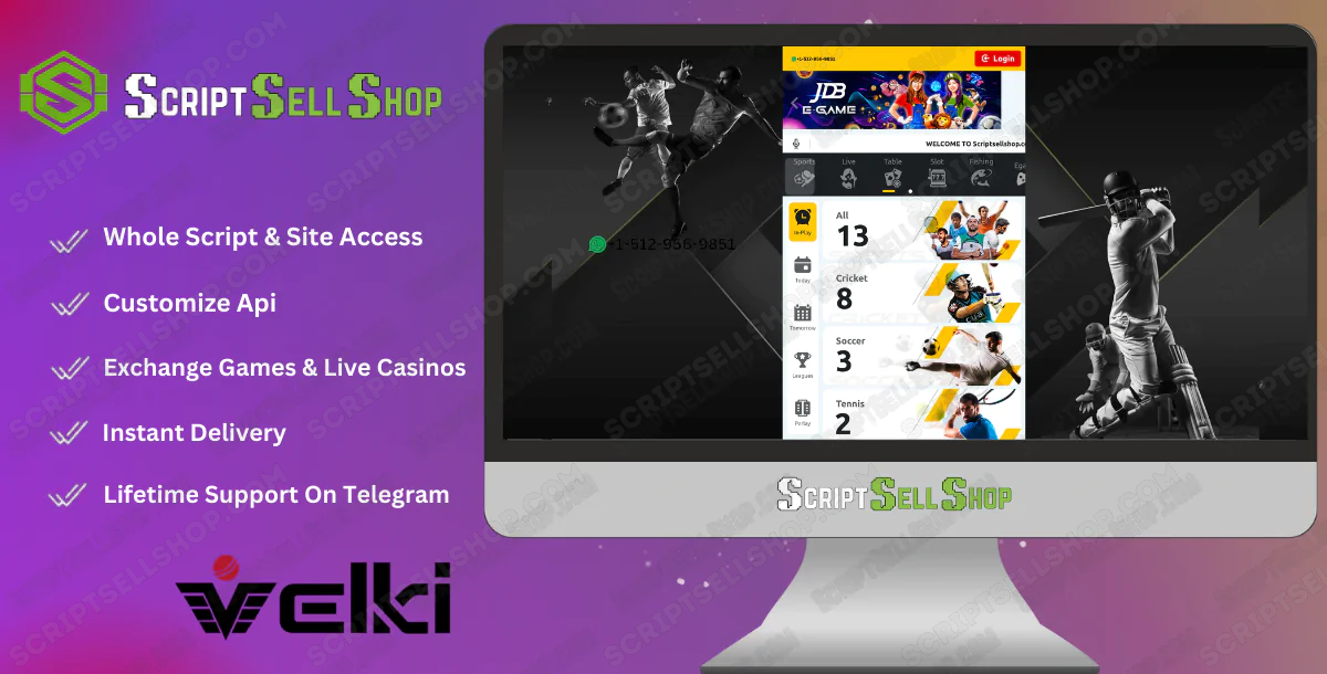 Velki Exchange Betting Site Script Source Code