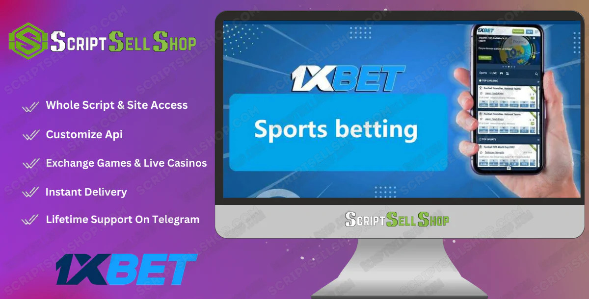 1xBet Betting Site Script Source Code